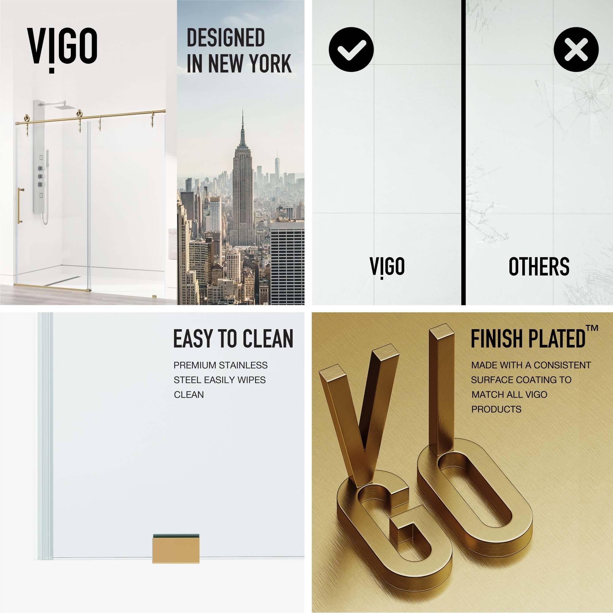 Hamilton Frameless Sliding Shower Door - Image 32