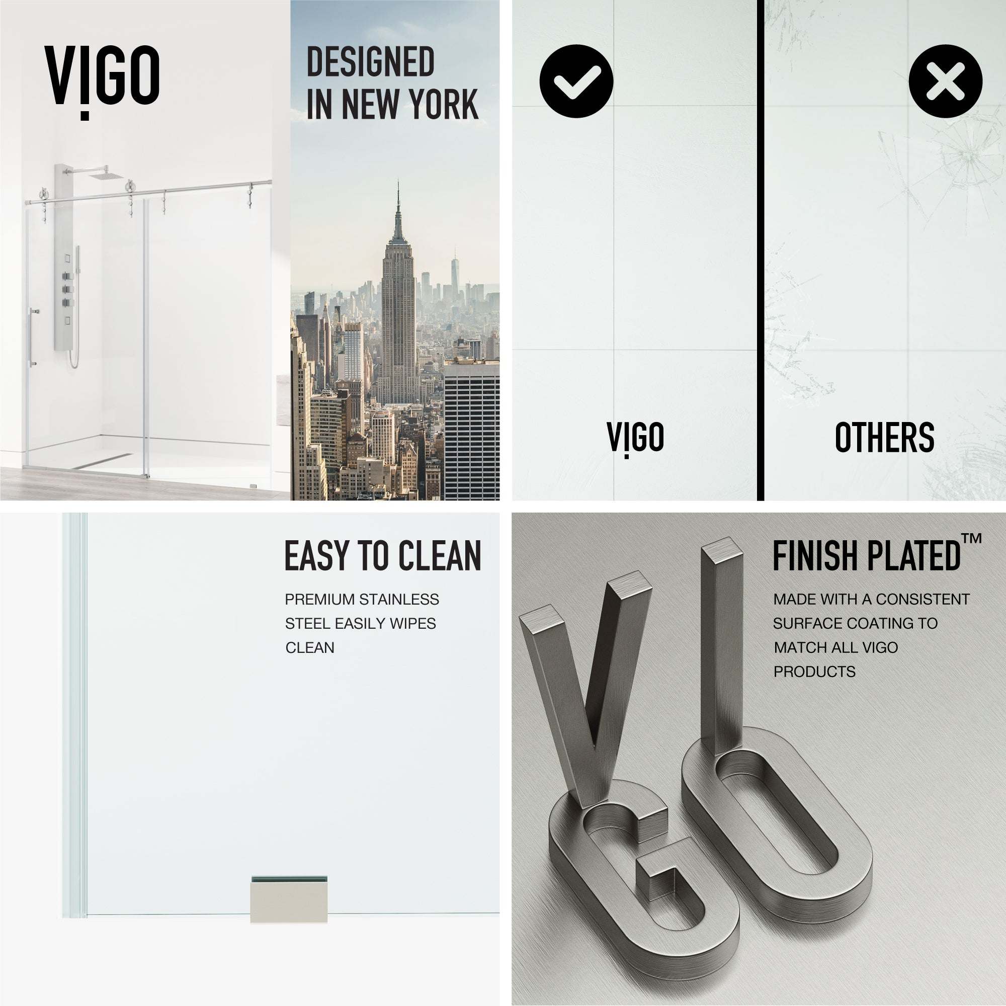 Hamilton Frameless Sliding Shower Door - Image 43