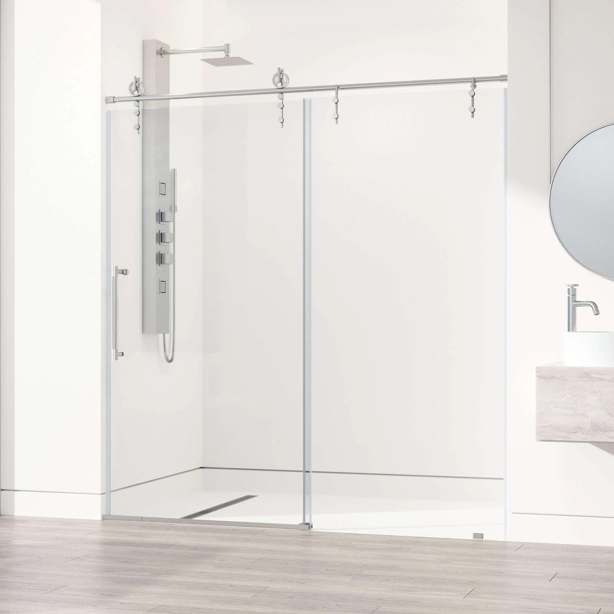 Hamilton Frameless Sliding Shower Door - Image 44