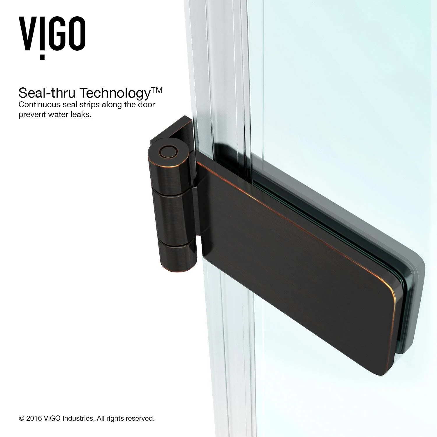 Orion Frameless Hinged Tub Door - Image 12