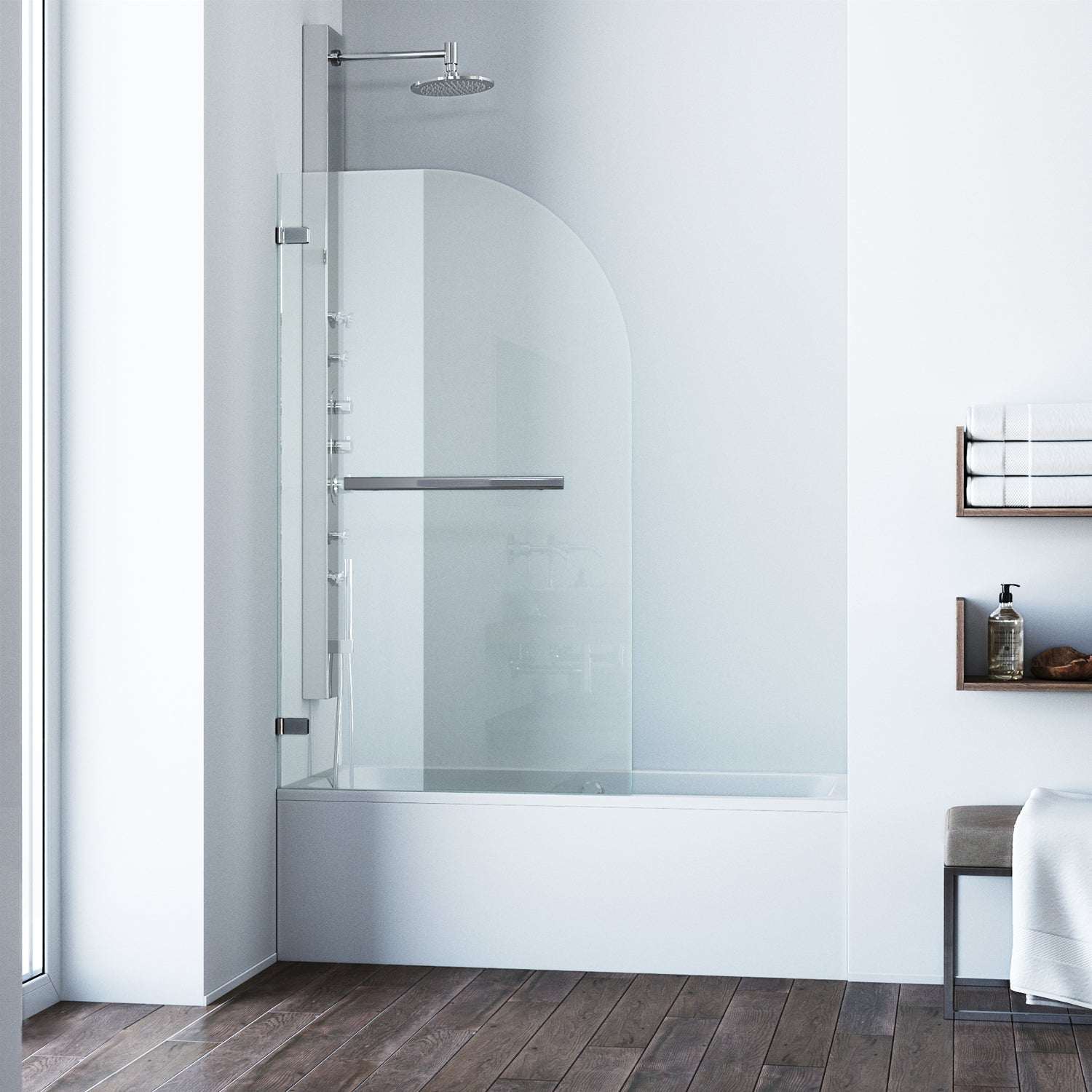 Orion Frameless Hinged Tub Door - Image 14