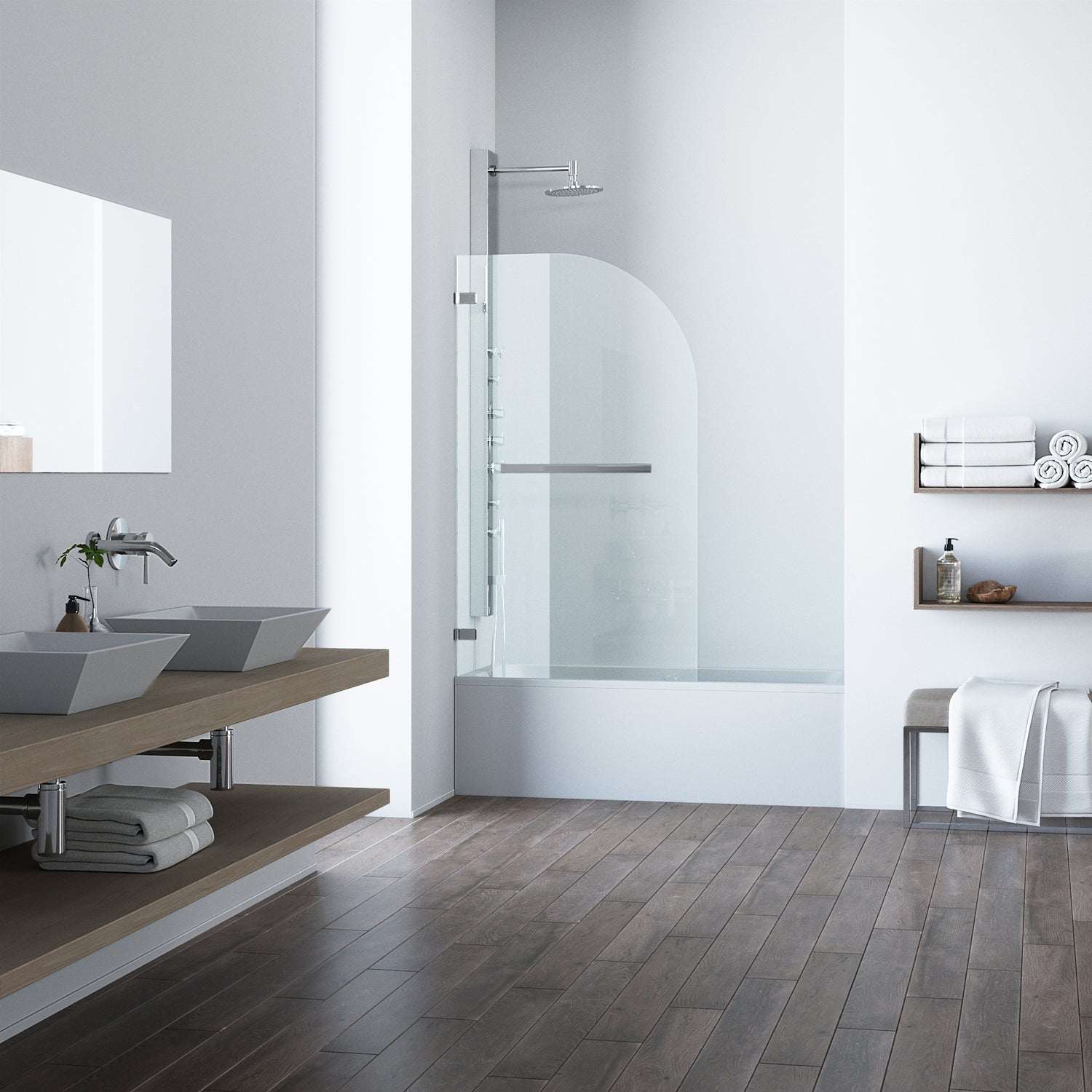 Orion Frameless Hinged Tub Door - Image 17