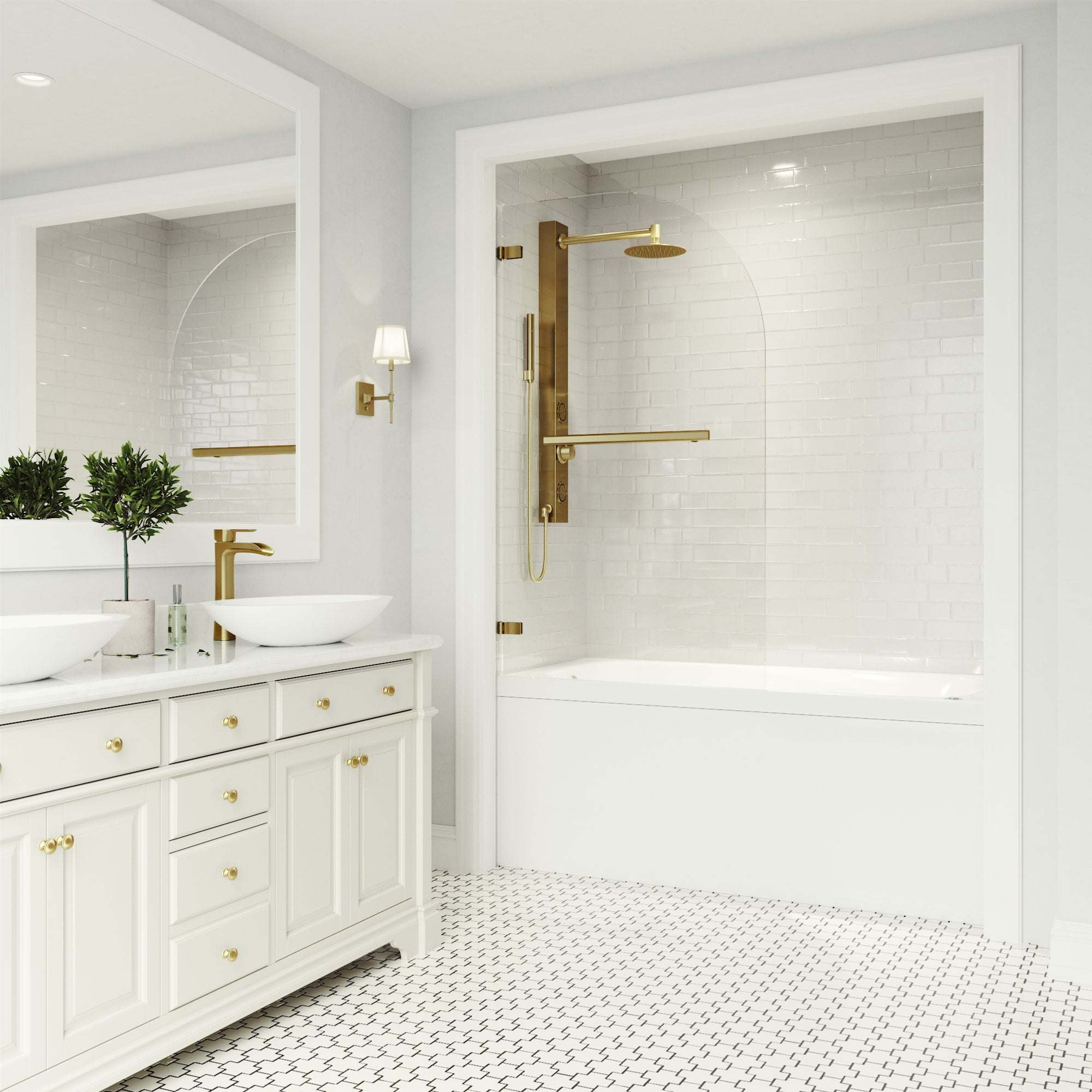 Orion Frameless Hinged Tub Door - Image 34