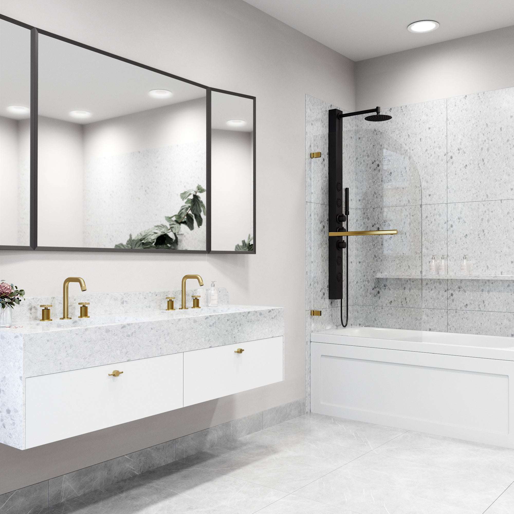 Orion Frameless Hinged Tub Door - Image 37