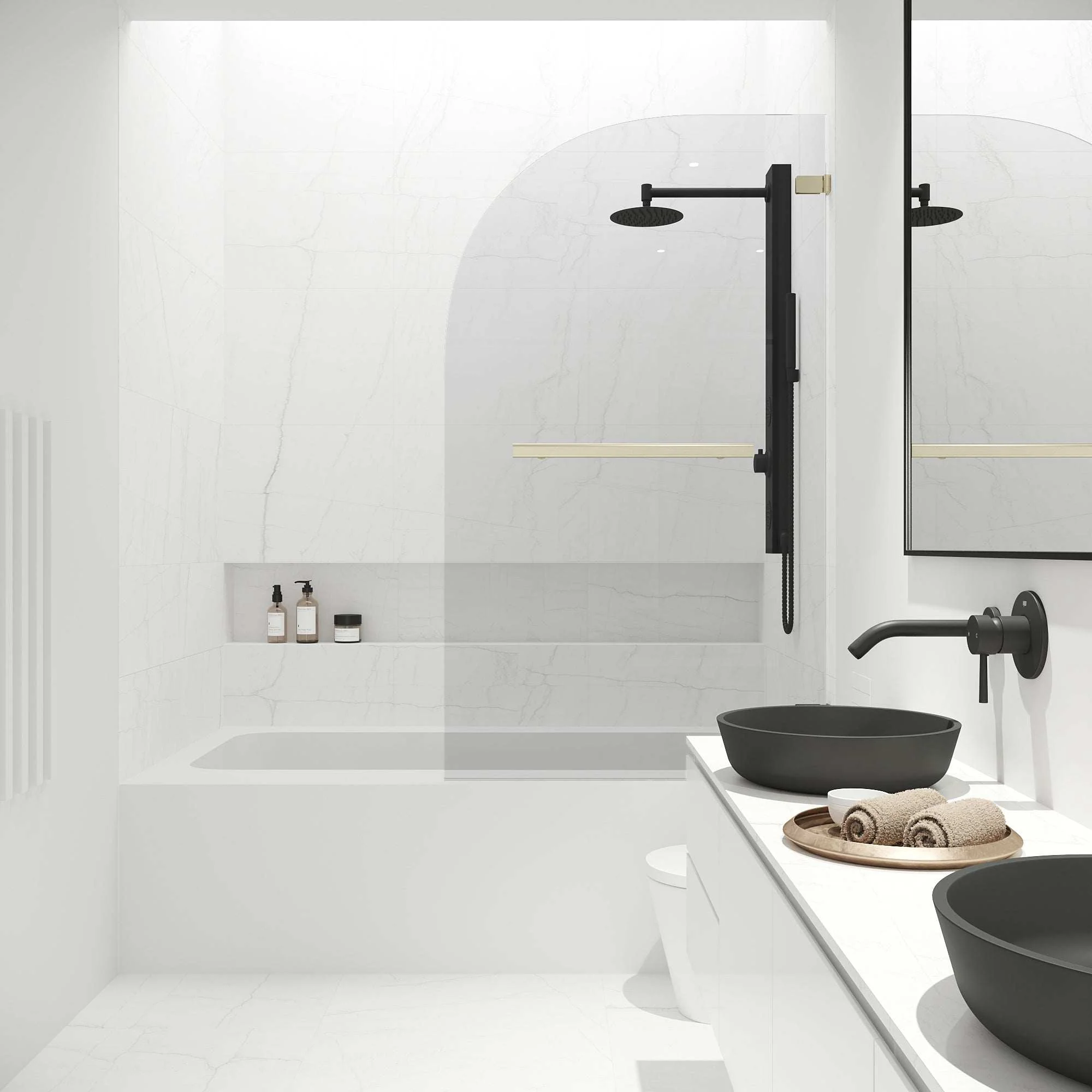 Orion Frameless Hinged Tub Door - Image 42