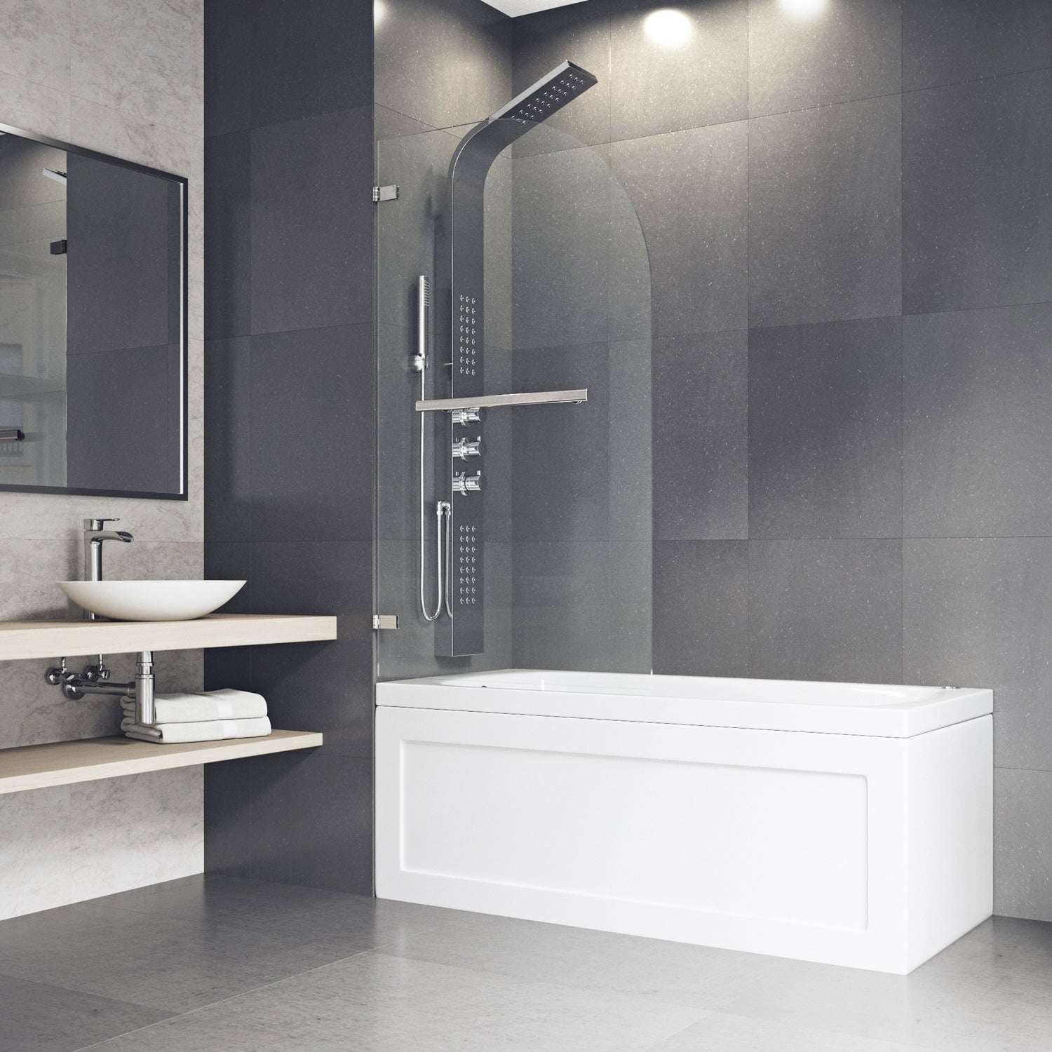 Orion Frameless Hinged Tub Door - Image 48