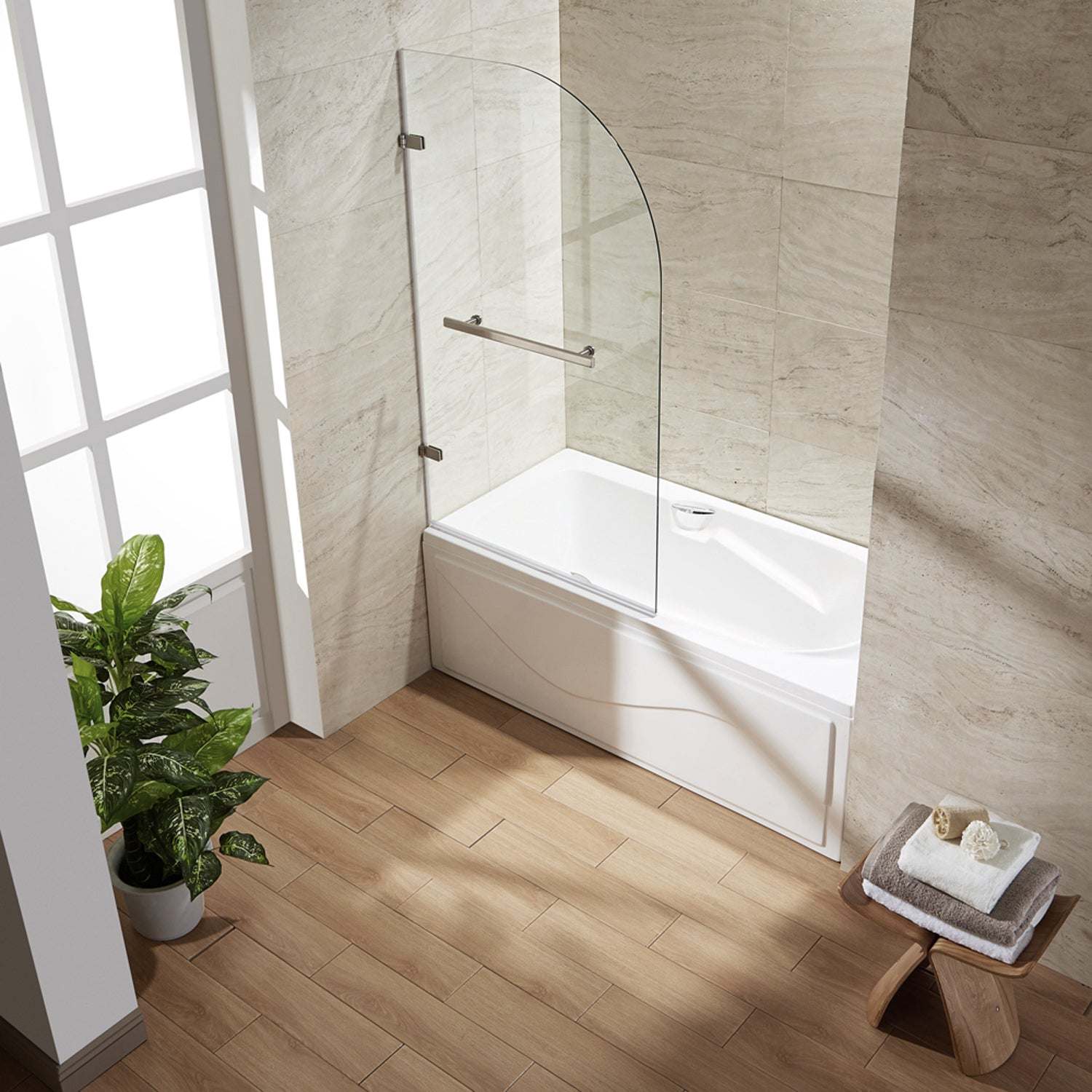 Orion Frameless Hinged Tub Door - Image 49