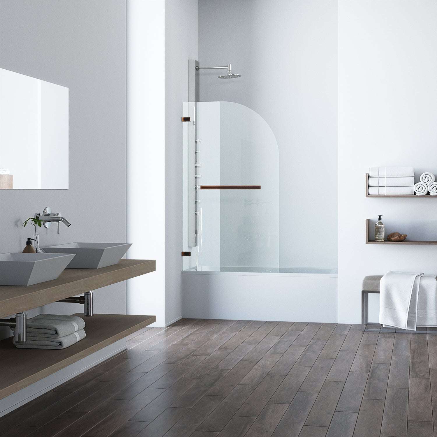 Orion Frameless Hinged Tub Door - Image 5