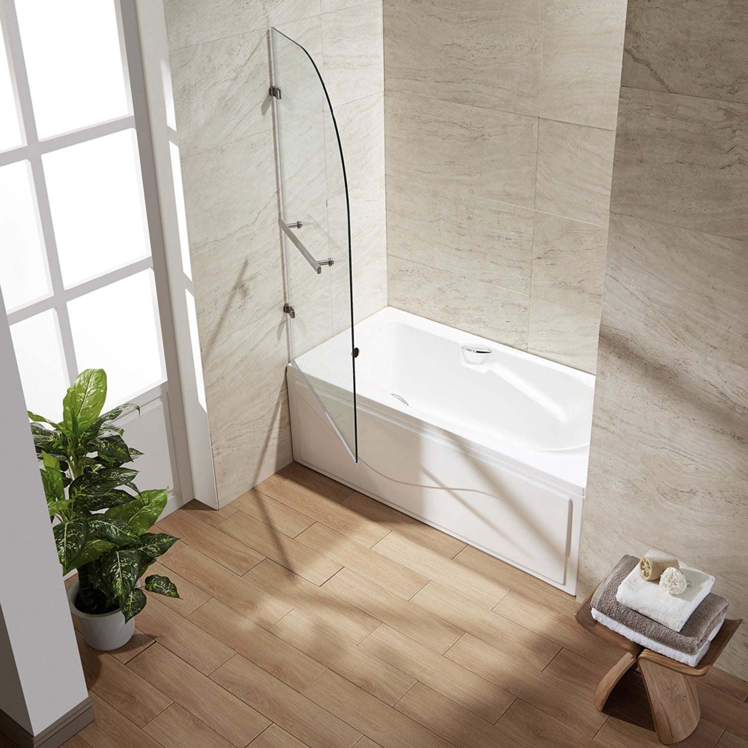 Orion Frameless Hinged Tub Door - Image 50