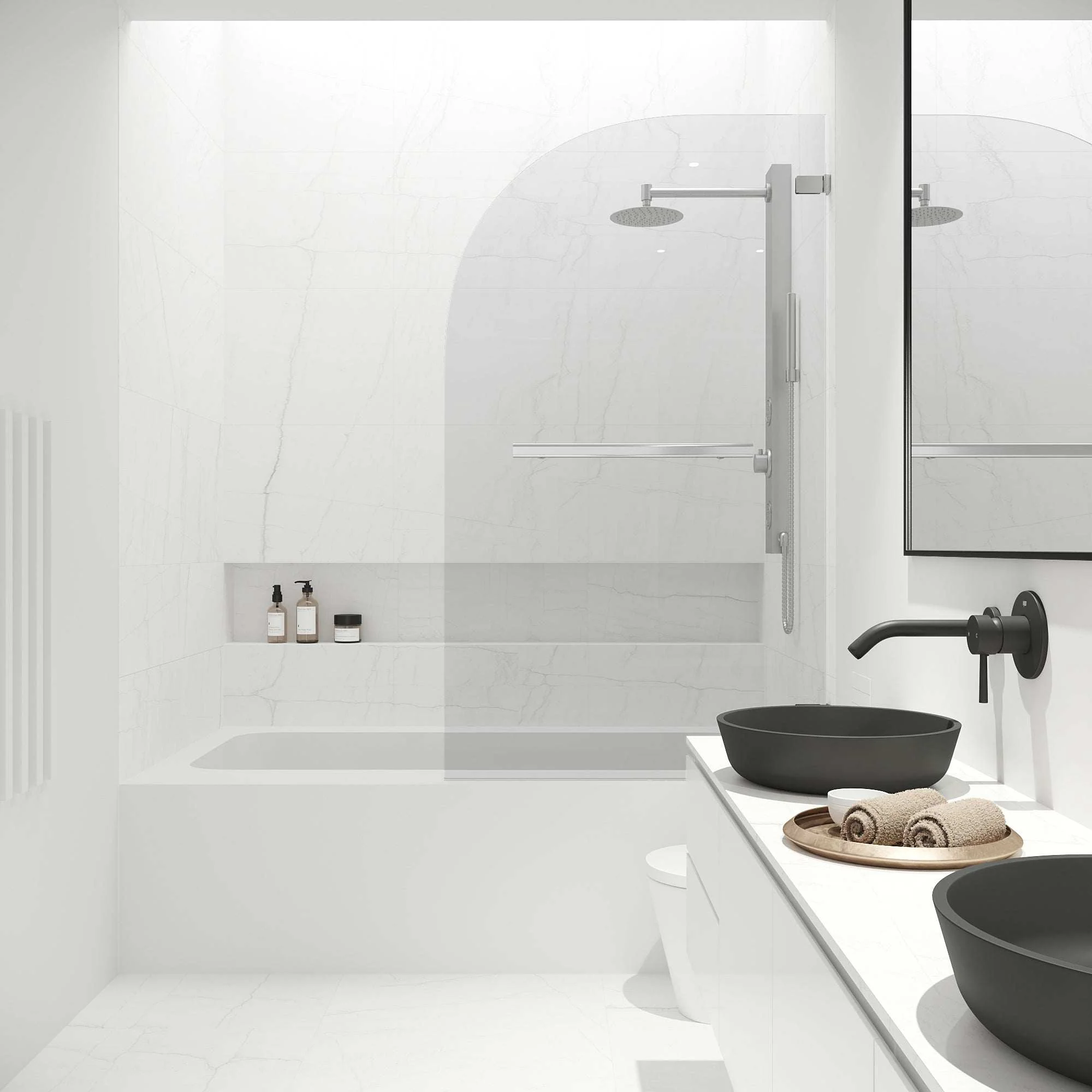 Orion Frameless Hinged Tub Door - Image 54