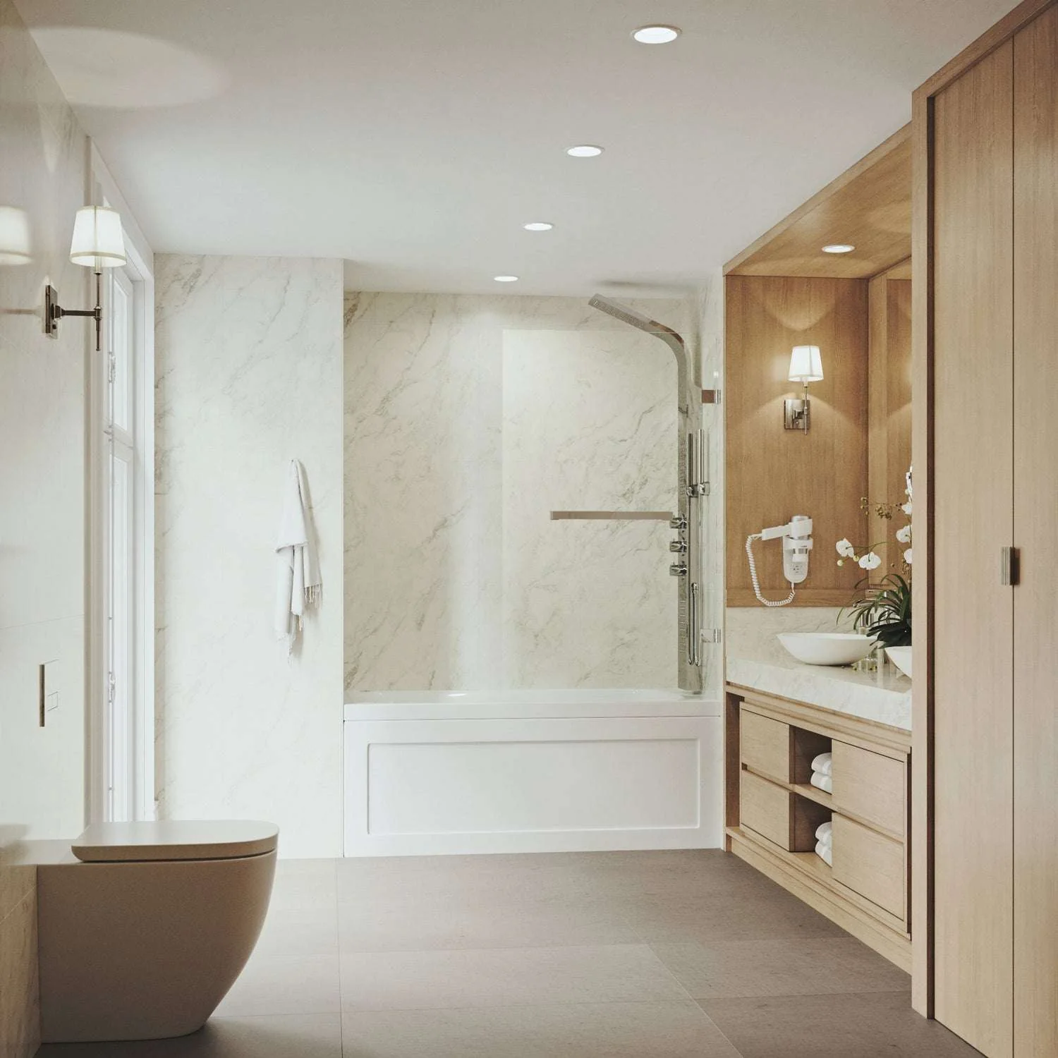 Rialto Frameless Hinged Tub Door - Image 13