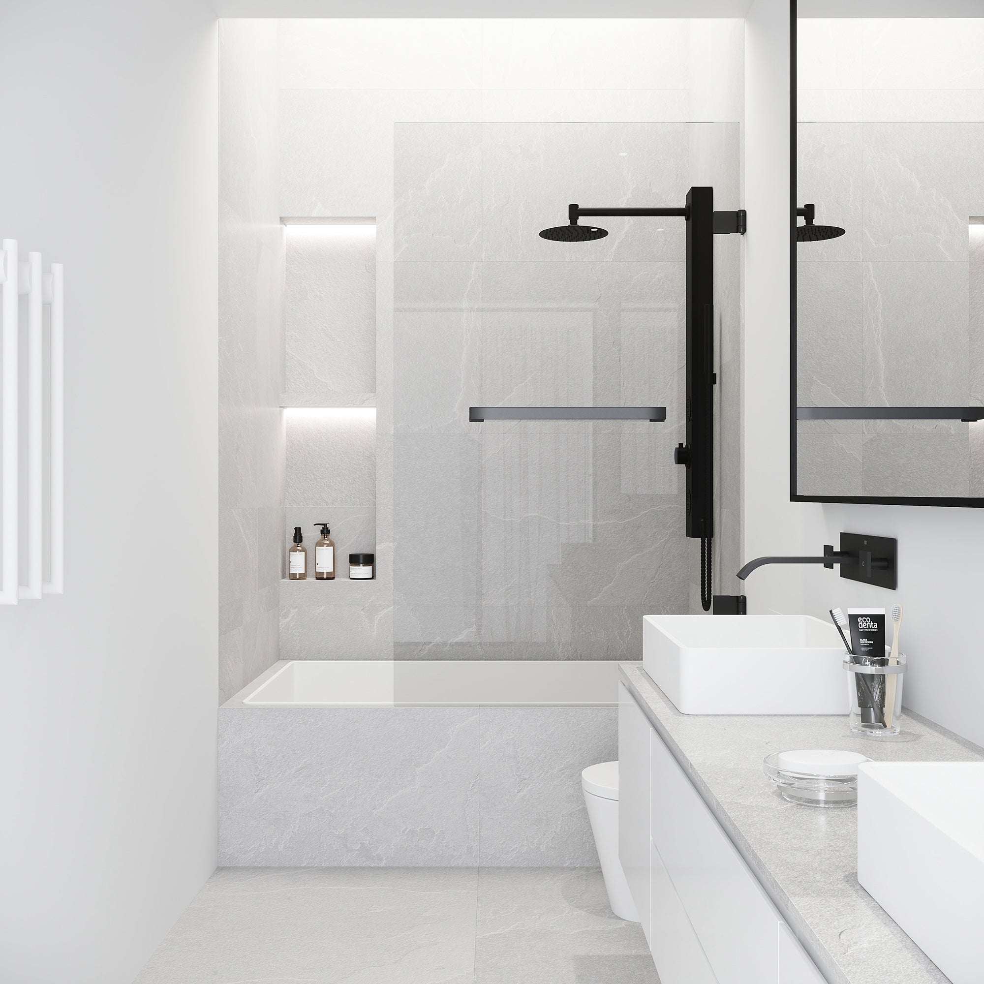 Rialto Frameless Hinged Tub Door - Image 30
