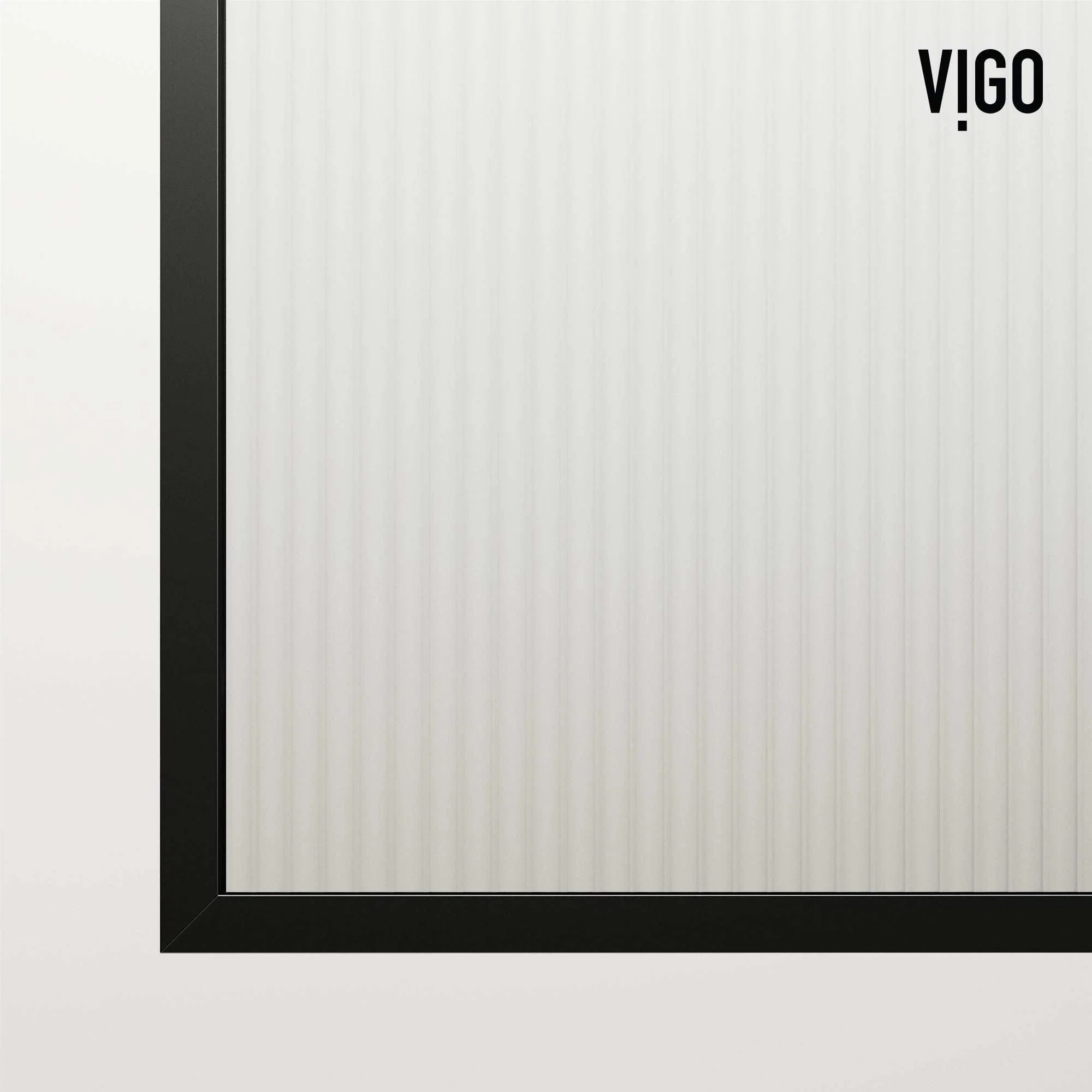 VIGO Meridian Zenith 34 x 62 in. Semi-Framed Fixed Tub Screen with Clear/Fluted Tempered Glass - Image 37