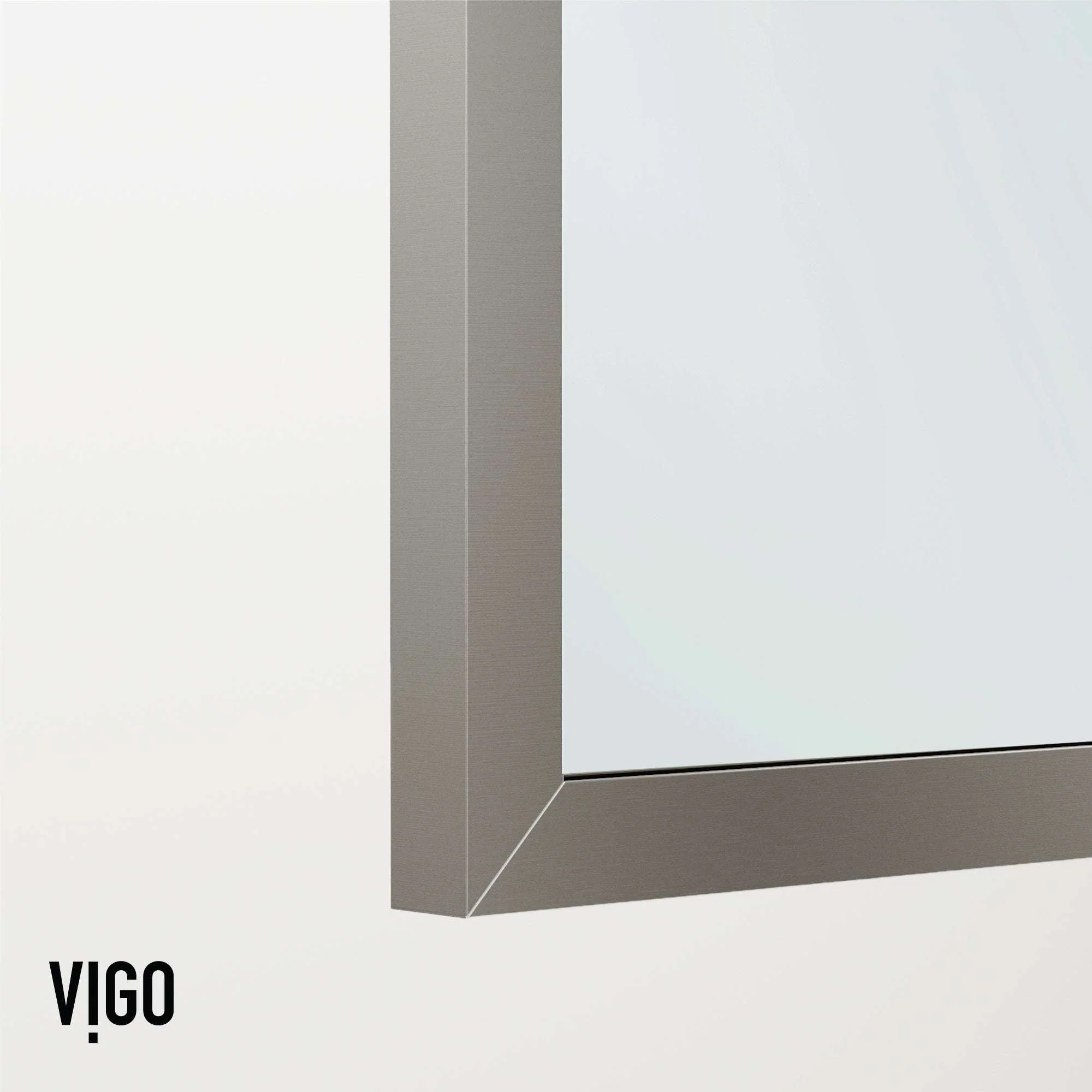 VIGO Meridian Zenith 34 x 62 in. Semi-Framed Fixed Tub Screen with Clear/Fluted Tempered Glass - Image 66
