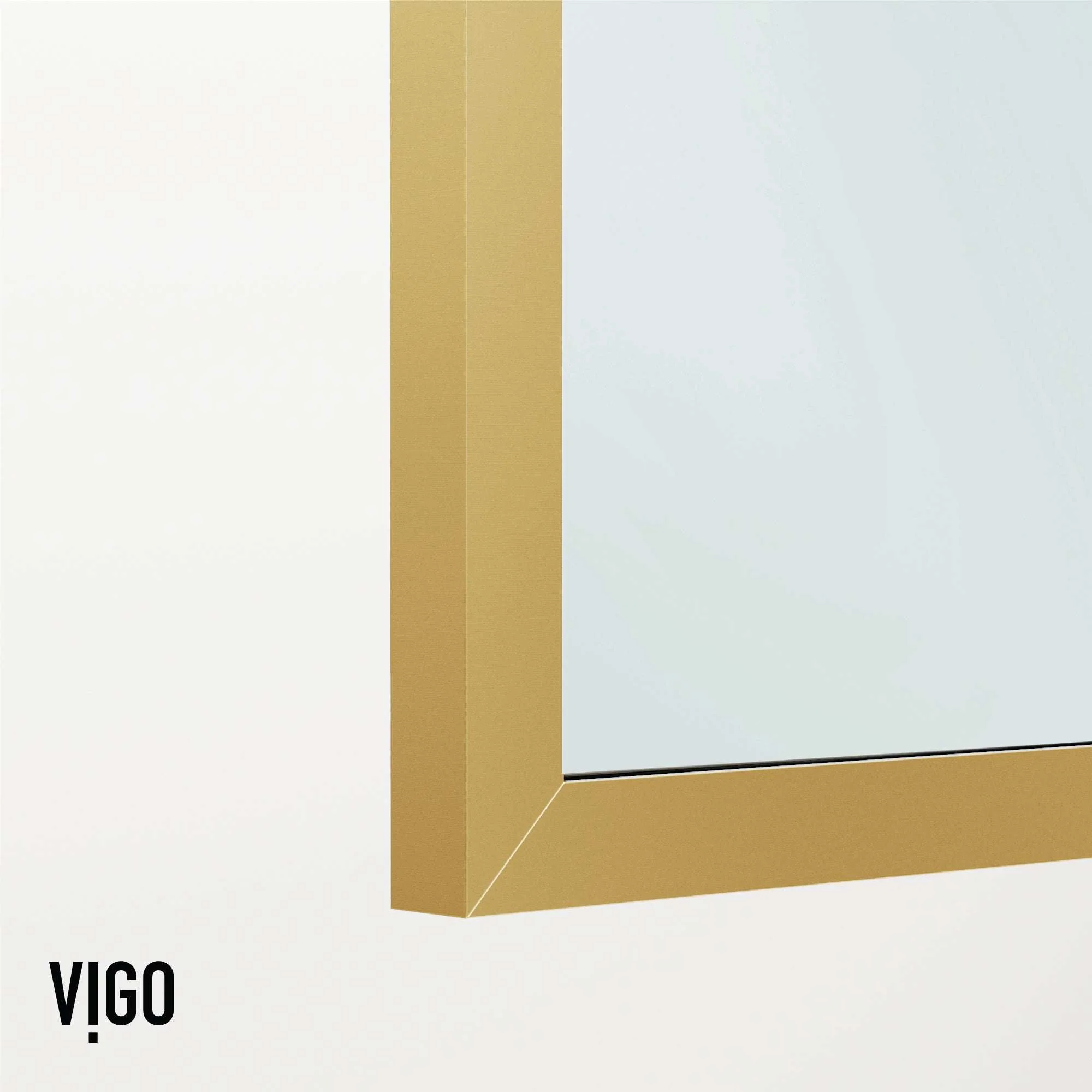 VIGO Meridian 34 x 62 in. Framed Fixed Tub Screen with Clear/Fluted Tempered Glass - Image 27