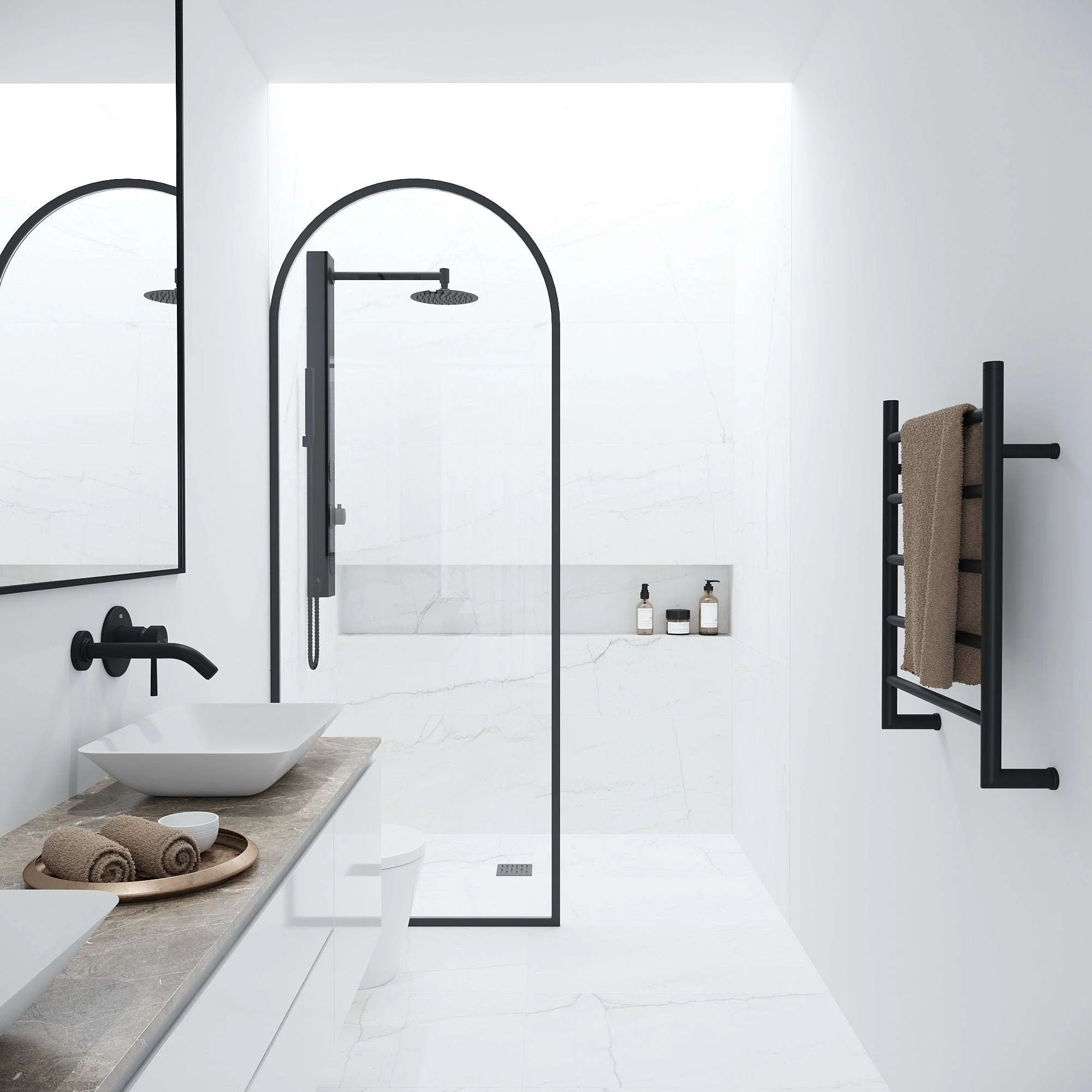 Fixed Shower Panels & Screens
