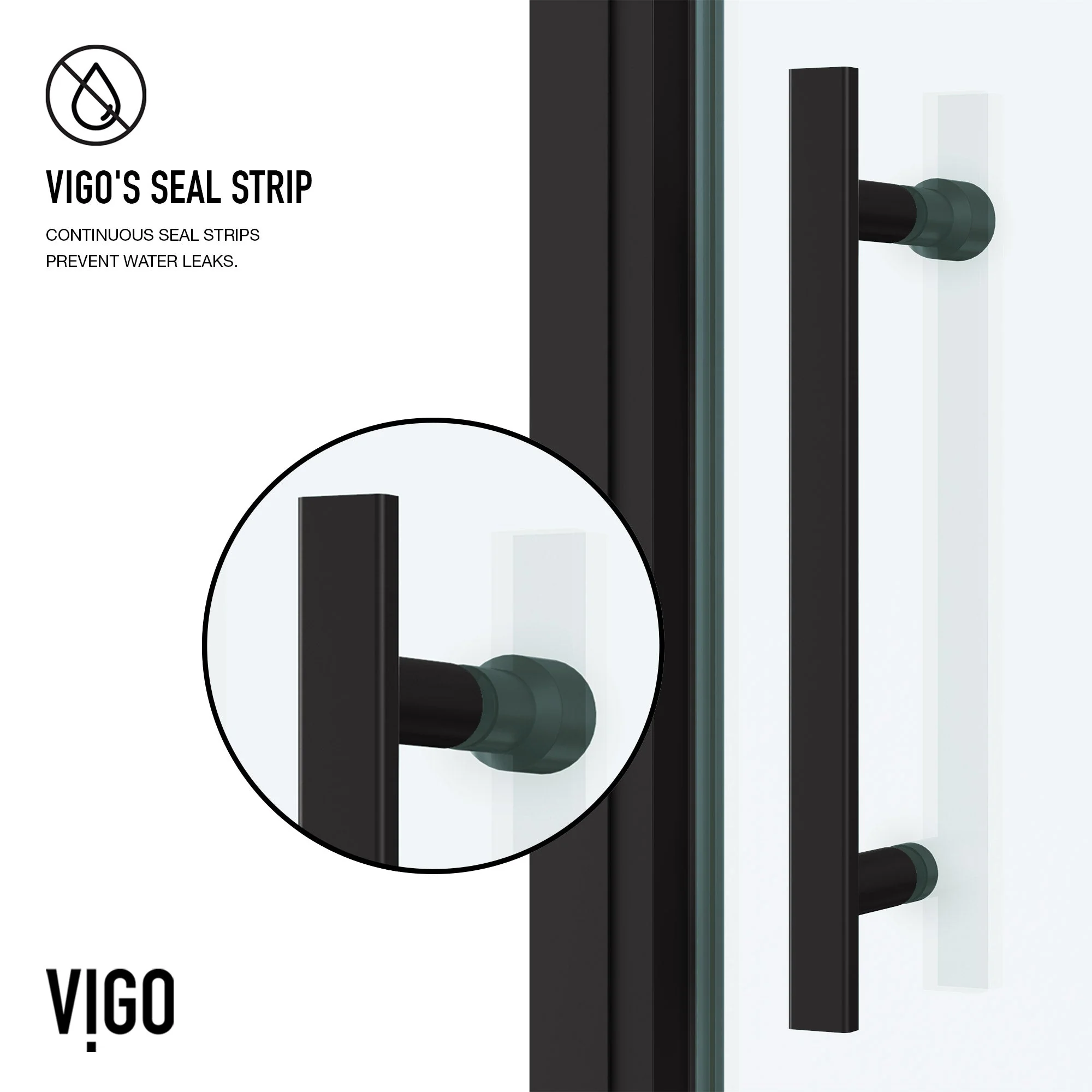 Astoria Framed Pivot Shower Door - Image 10