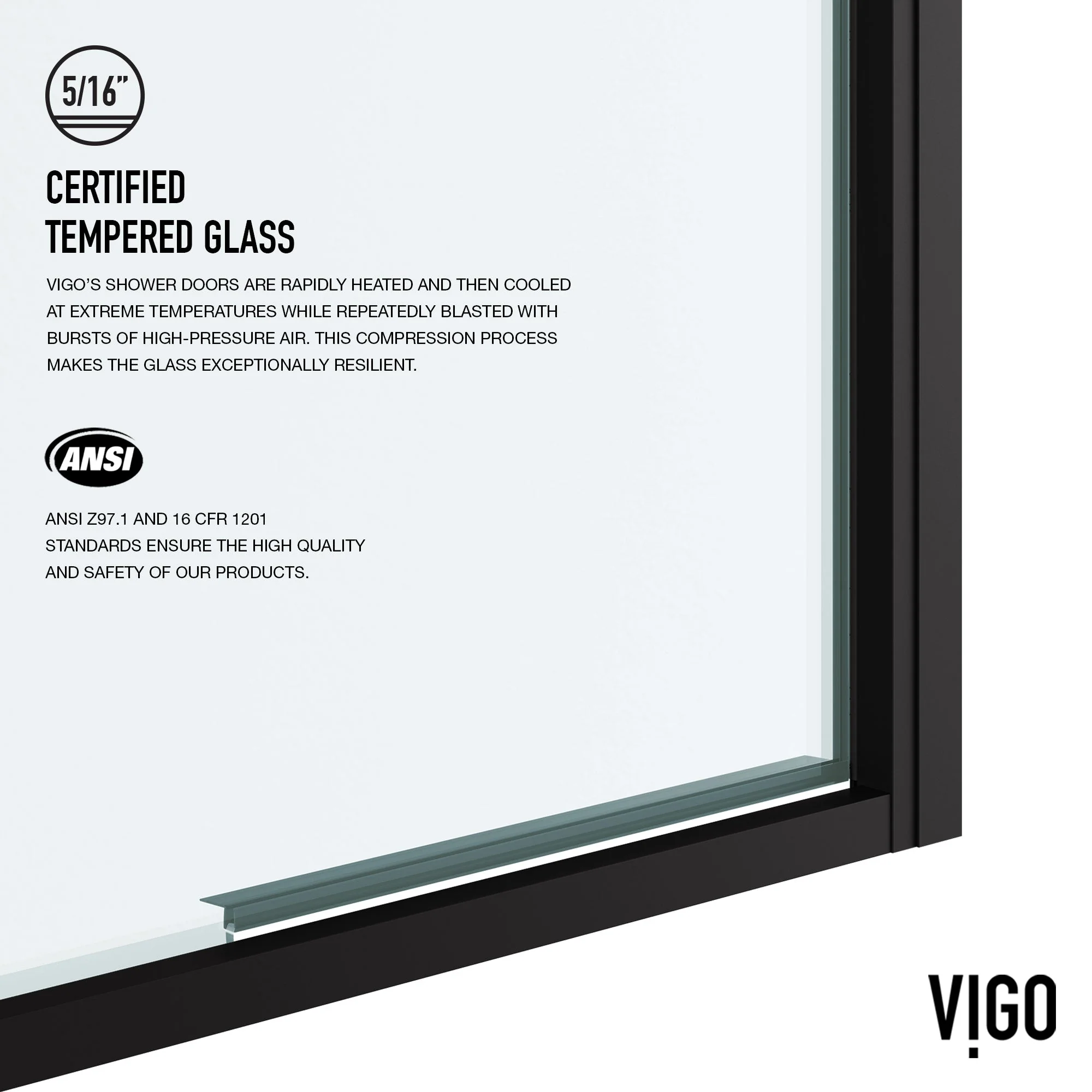 Astoria Framed Pivot Shower Door - Image 59