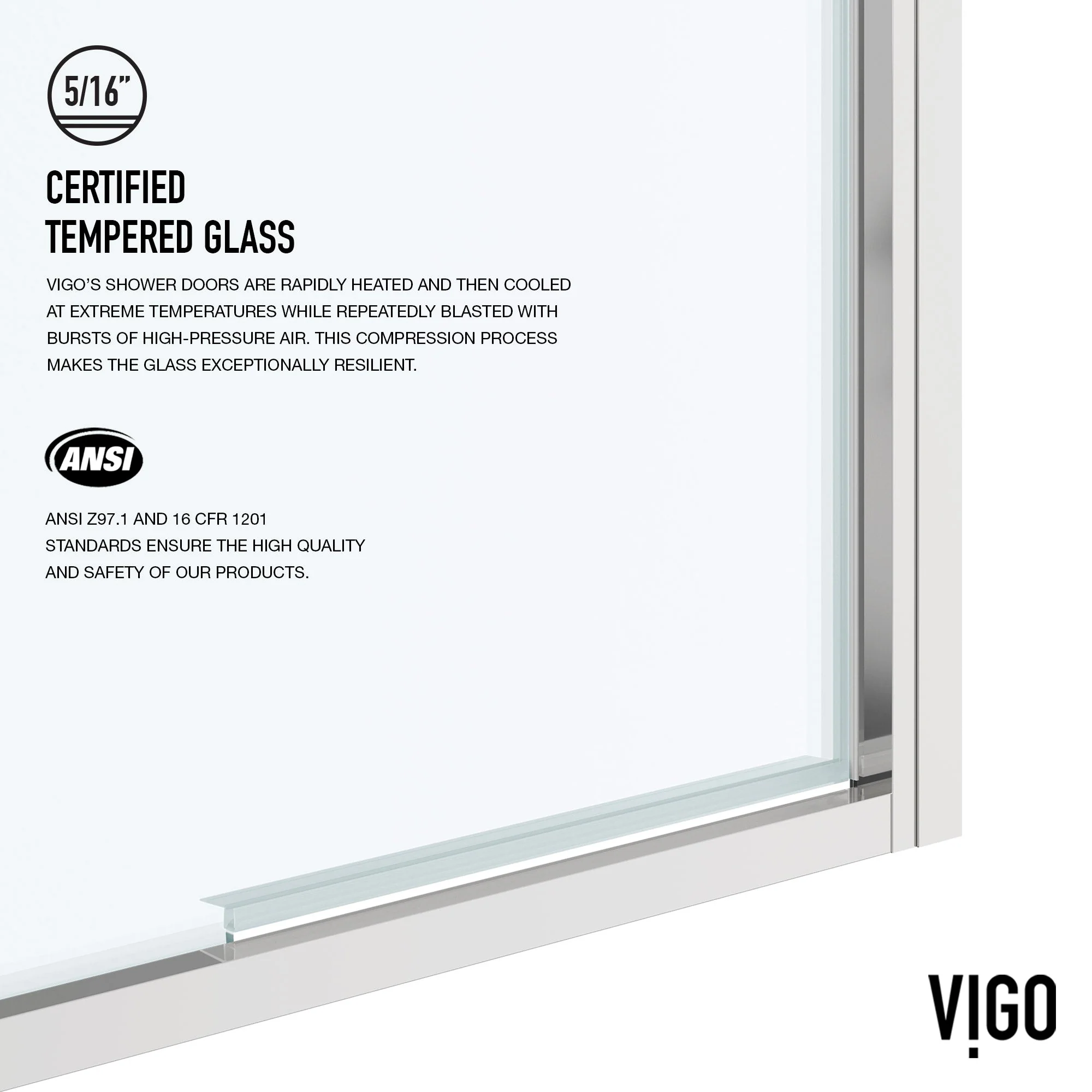 Astoria Framed Pivot Shower Door - Image 85