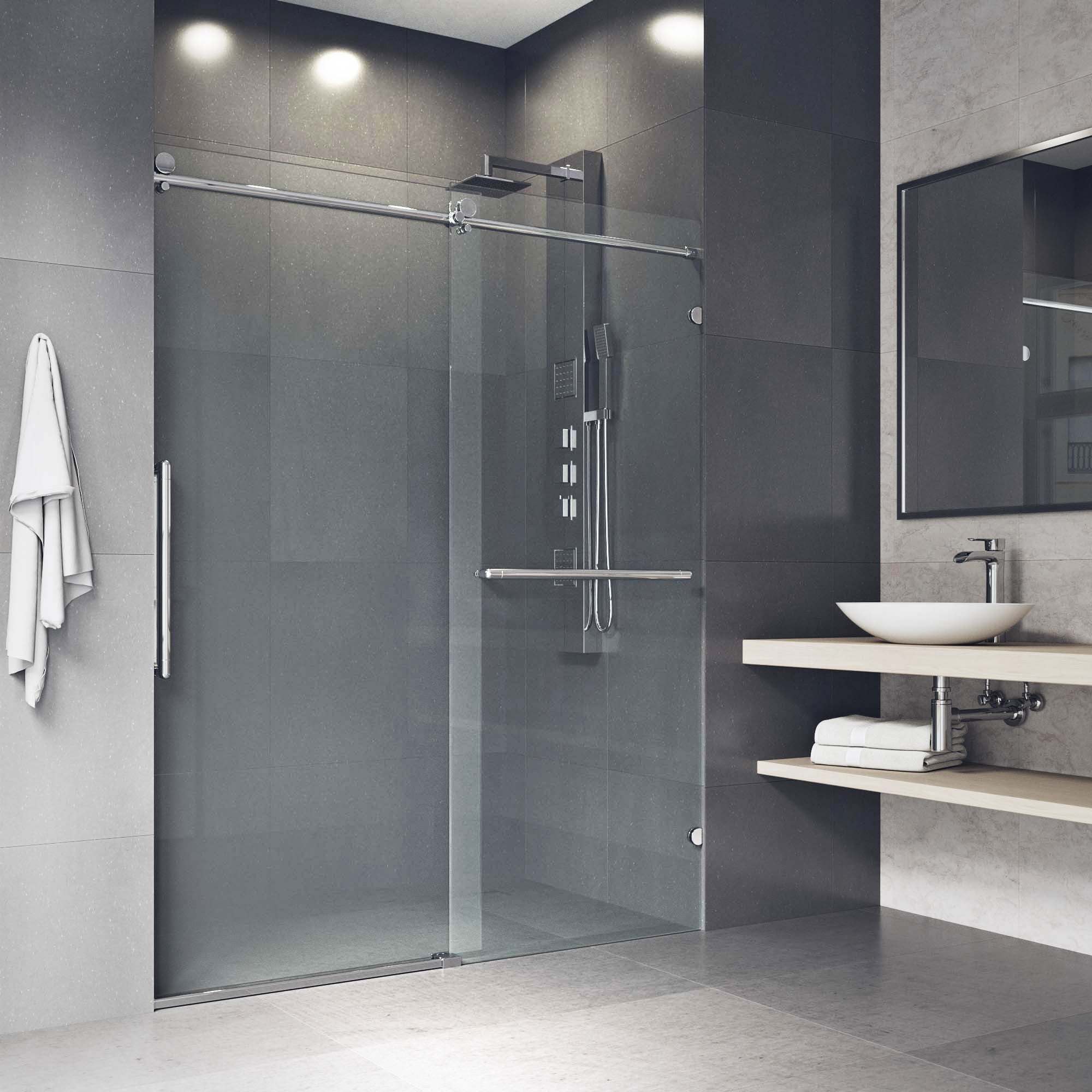 Ferrara Frameless Sliding Shower Door - Image 14