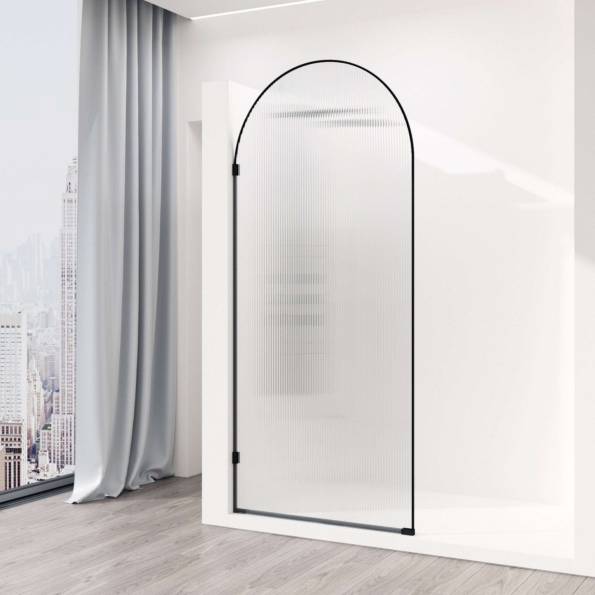Arden Frameless Fixed Shower Screen - Image 15