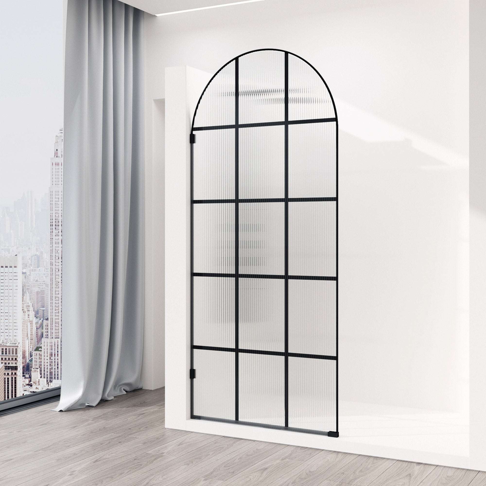 Arden Frameless Fixed Shower Screen - Image 25
