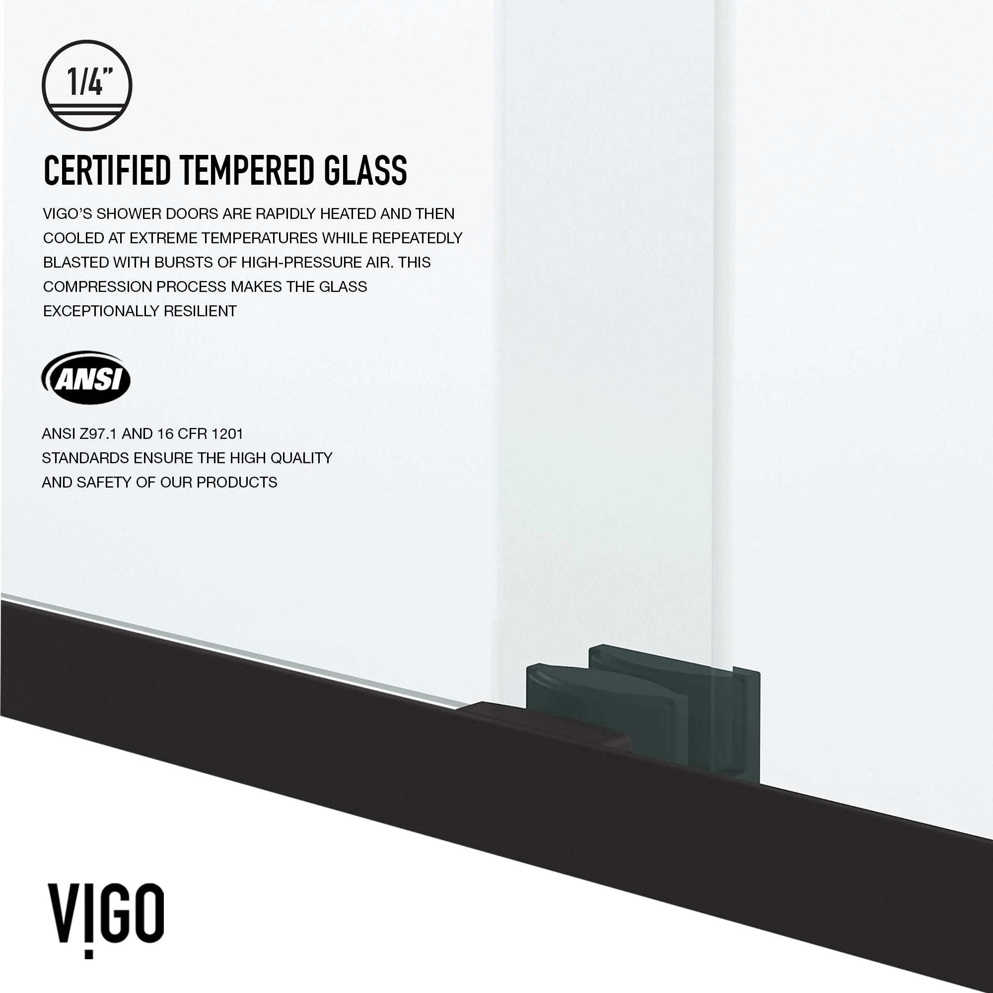 Satro Framed Sliding Shower Door - Image 12