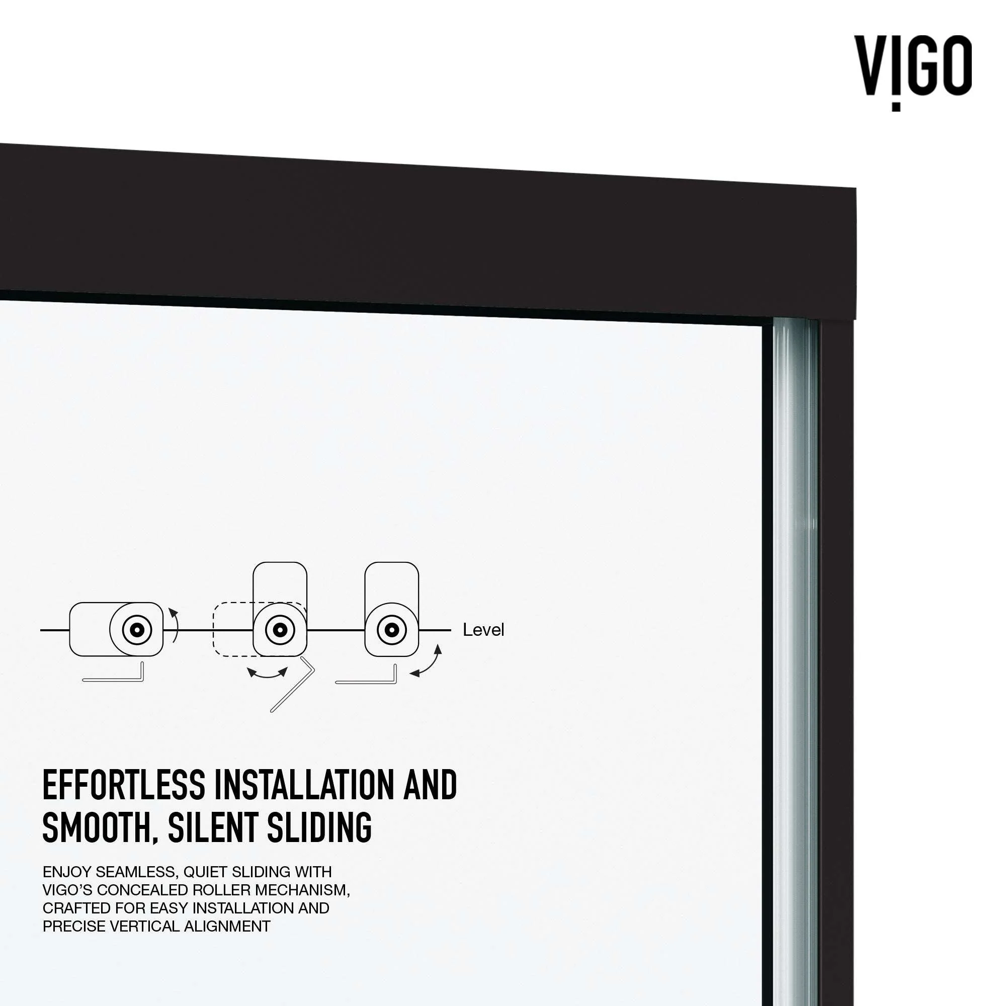 Satro Framed Sliding Shower Door - Image 13