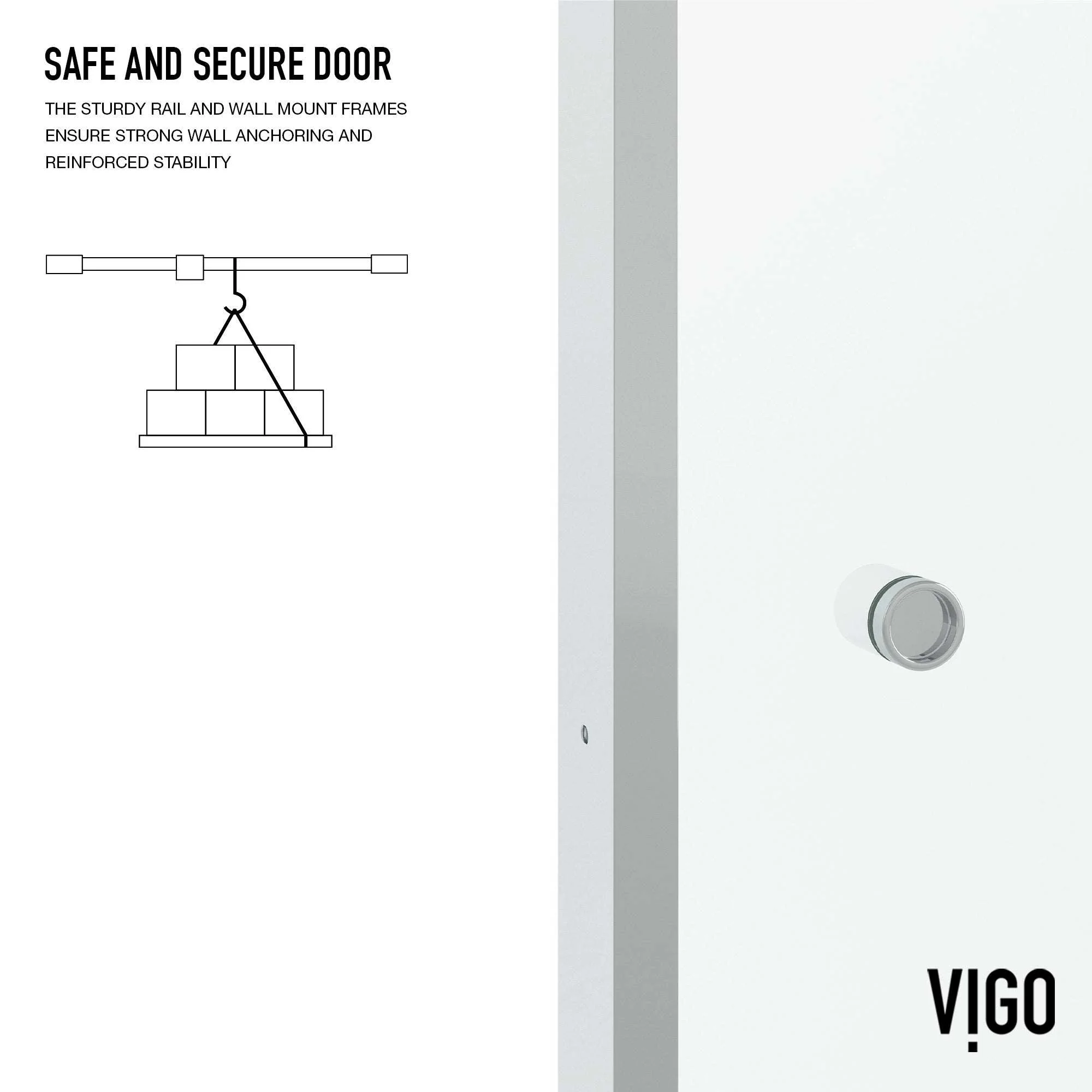 Satro Framed Sliding Shower Door - Image 29