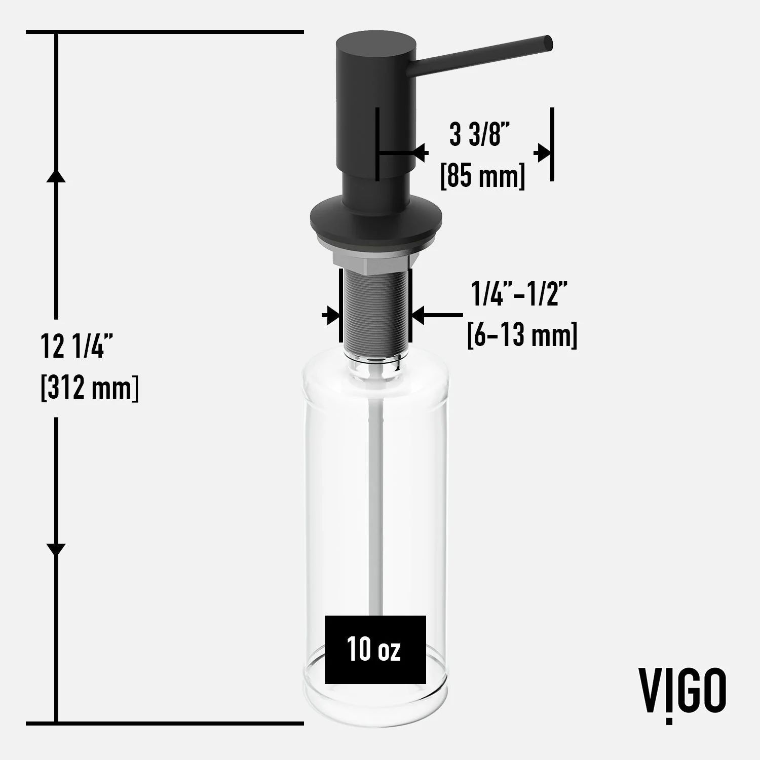 VIGO Greenwich Braddock Kitchen Soap Dispenser - Image 18