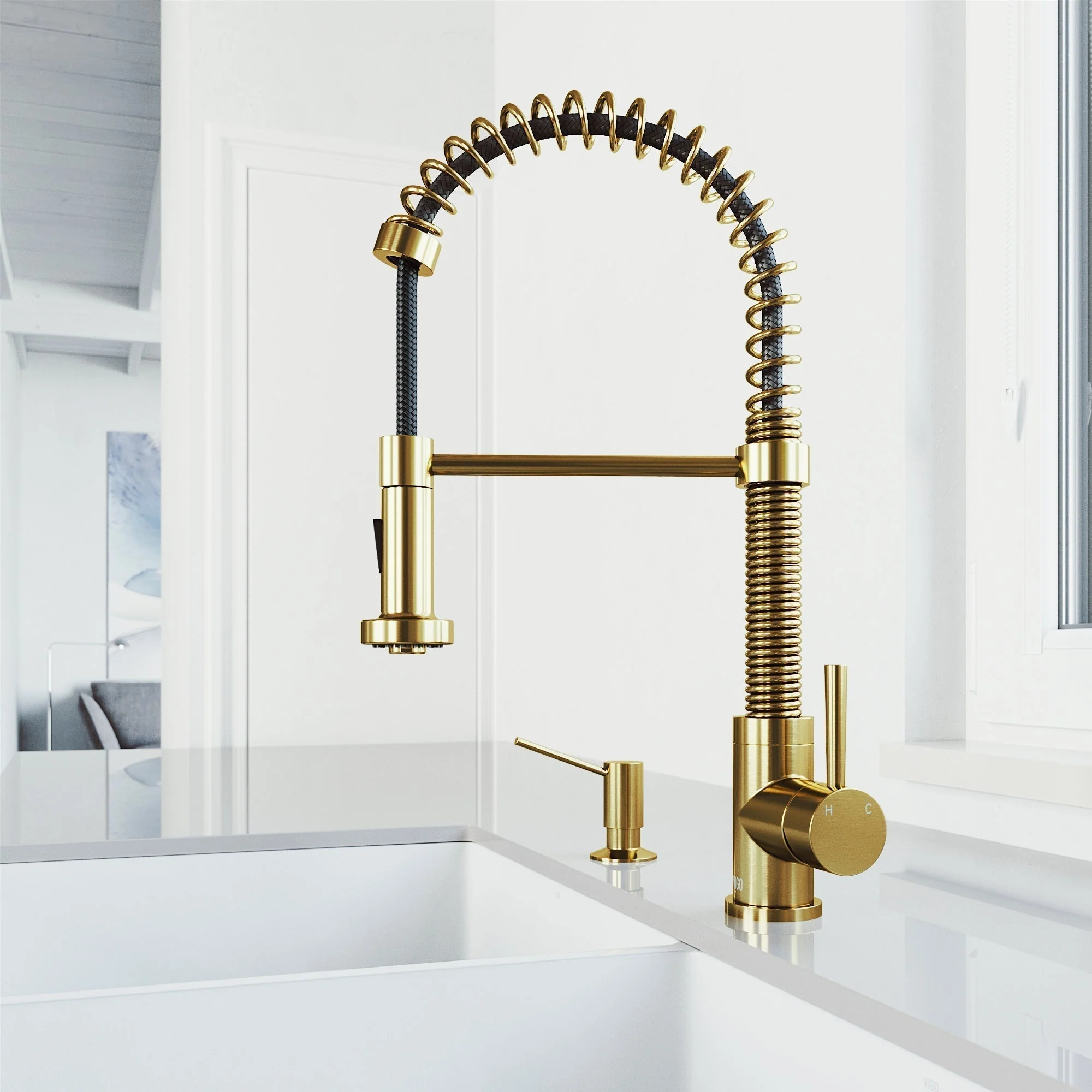 VIGO Greenwich Braddock Kitchen Soap Dispenser - Image 24