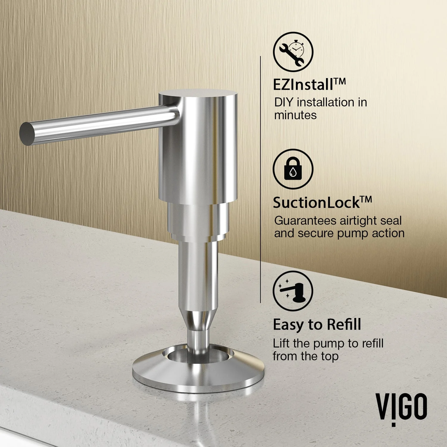 Edison Bolton Kitchen Soap Dispenser - Image 7