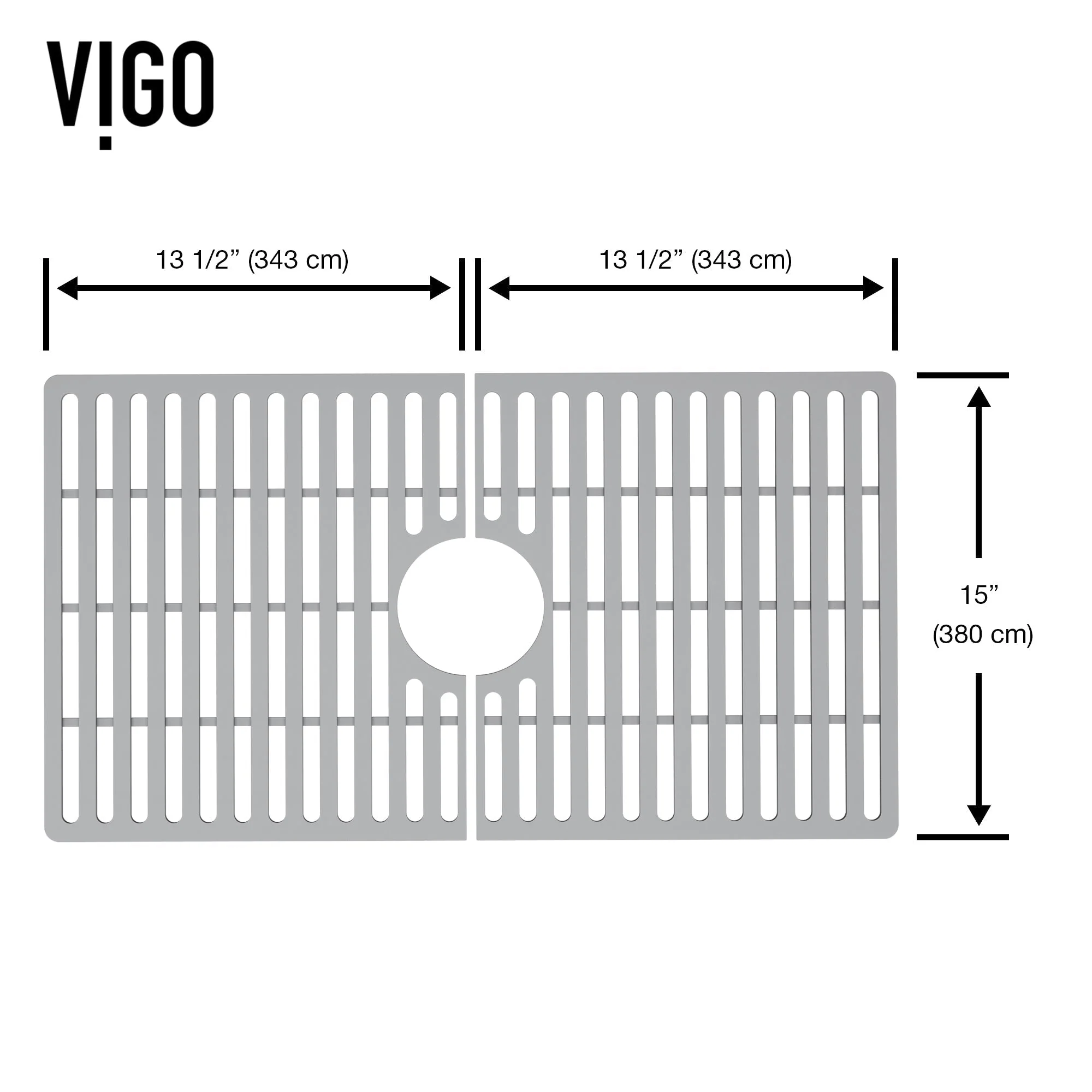 VIGO Edison Silicone Kitchen Sink Bottom Grid - Image 29