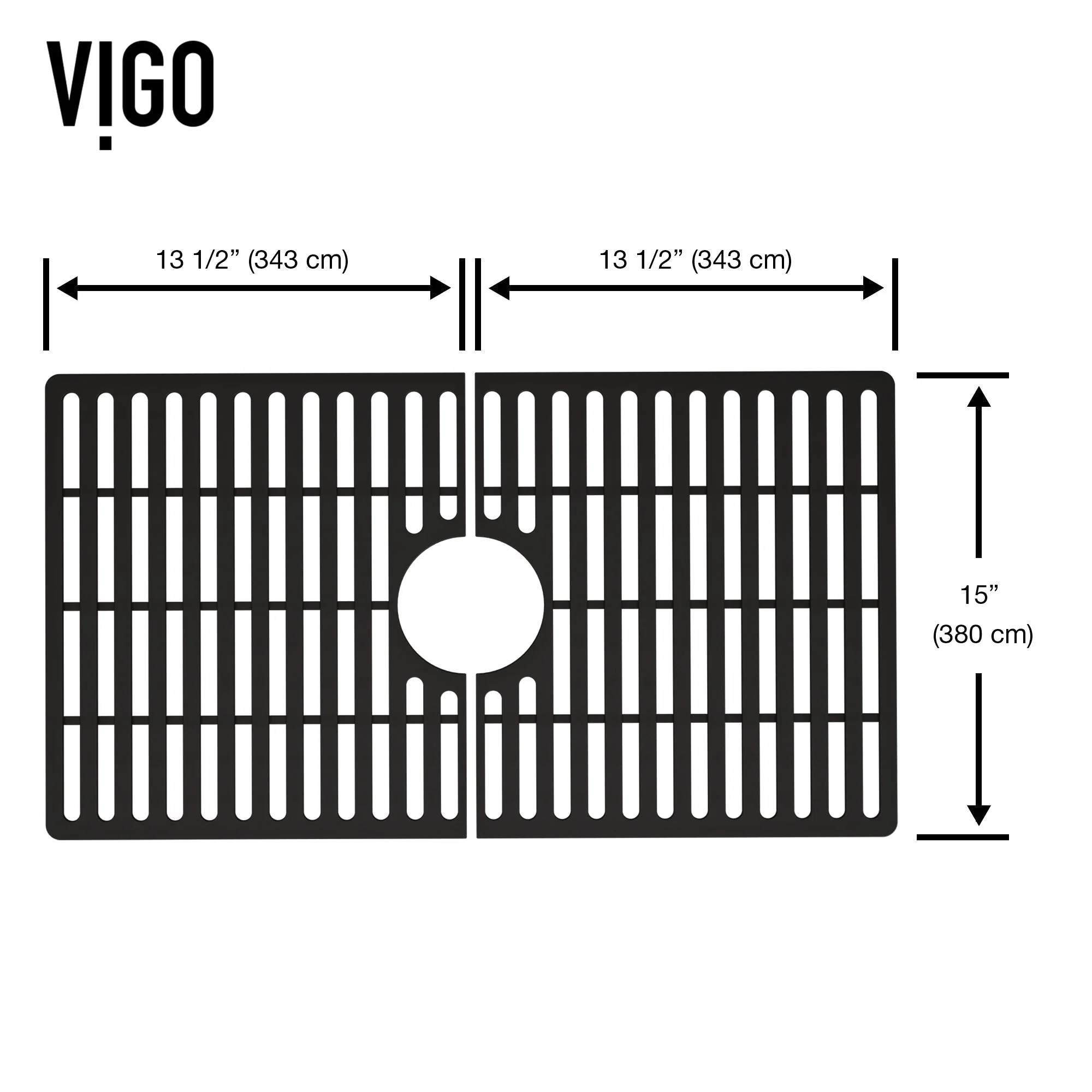 VIGO Edison Silicone Kitchen Sink Bottom Grid - Image 37