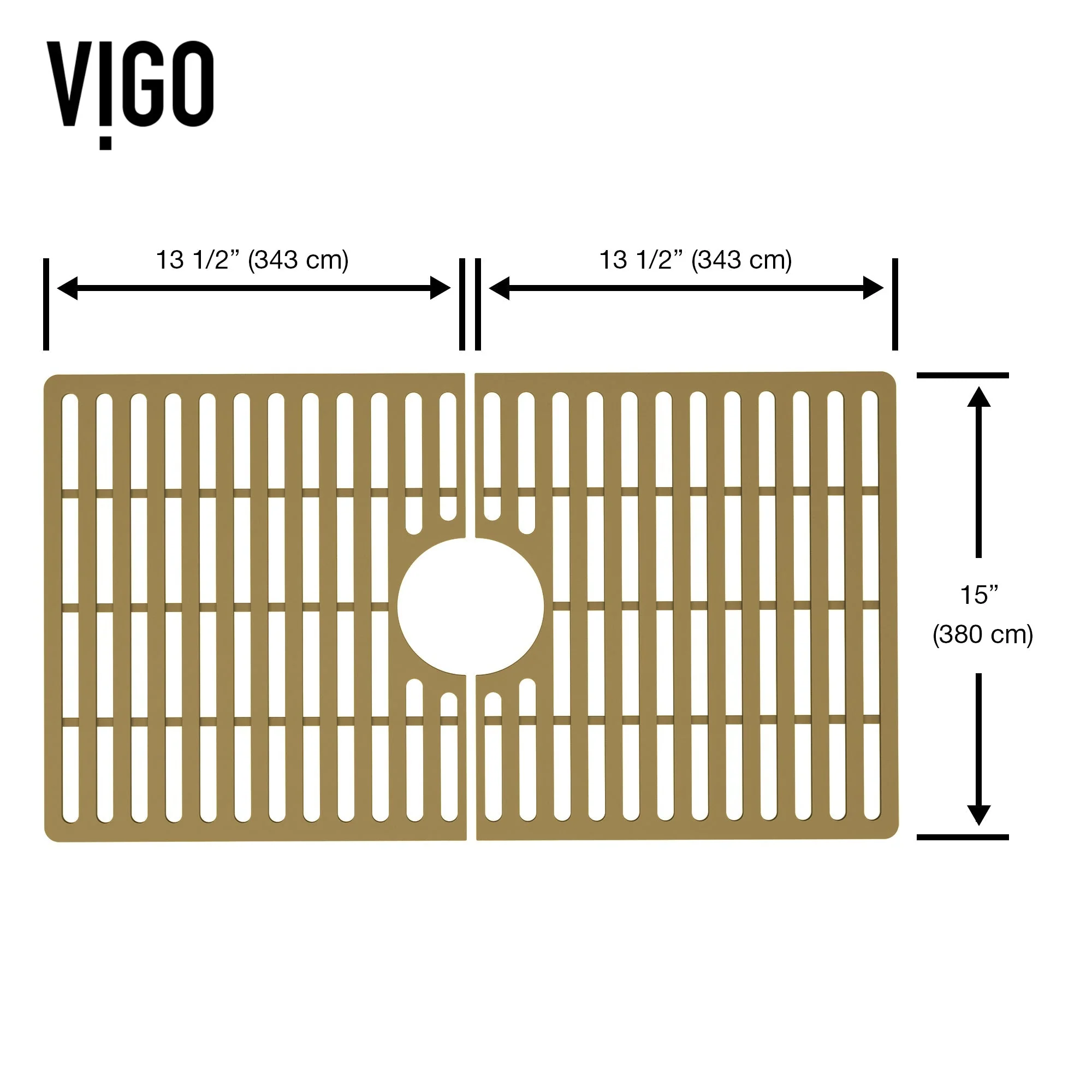 VIGO Edison Silicone Kitchen Sink Bottom Grid - Image 43