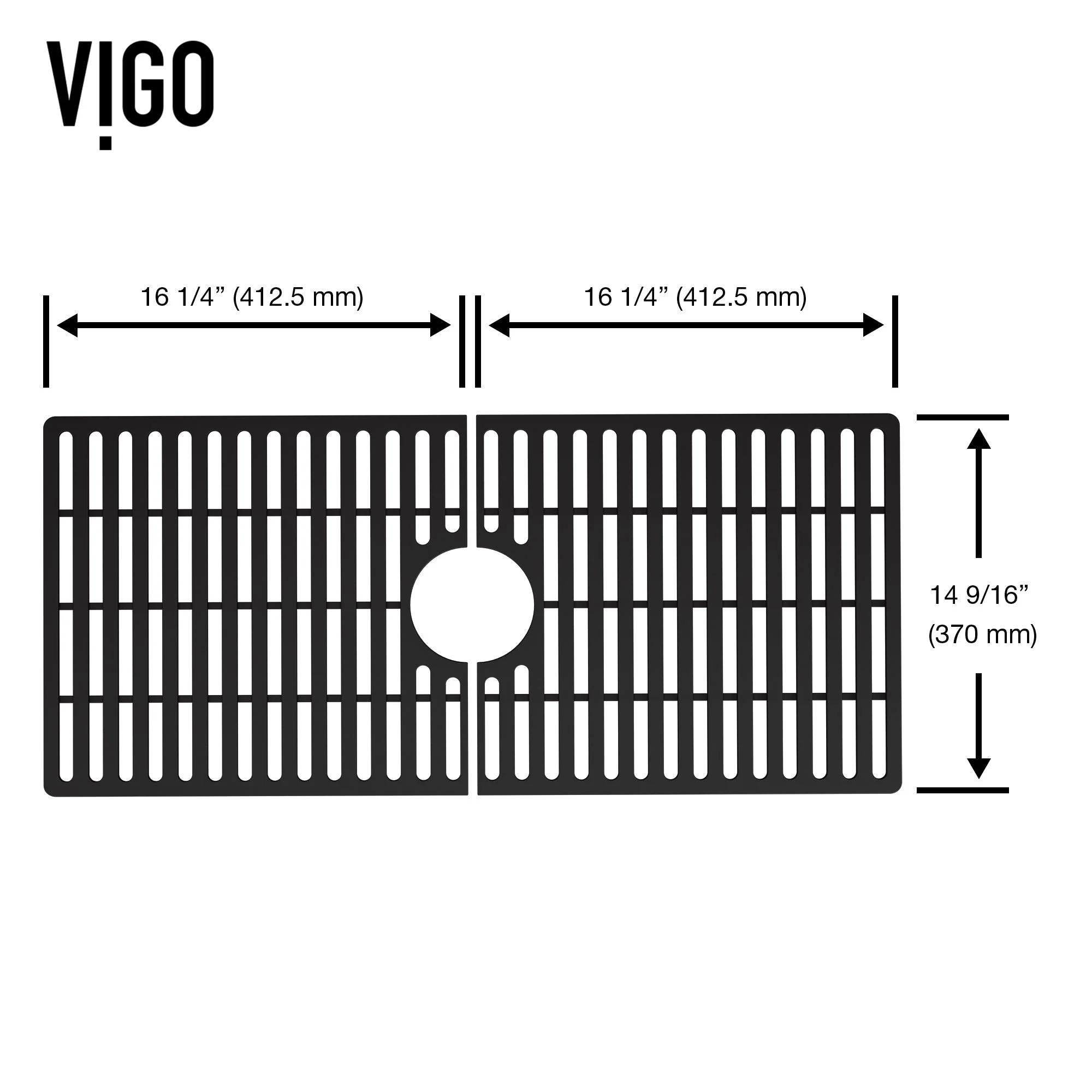 VIGO Edison Silicone Kitchen Sink Bottom Grid - Image 79