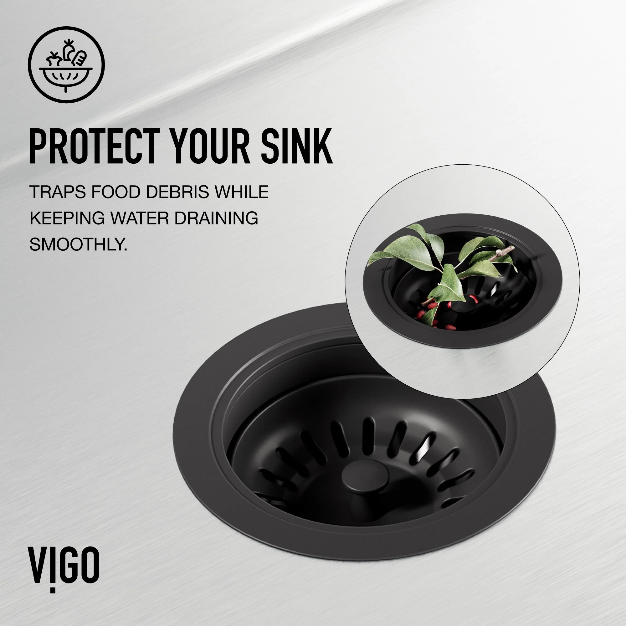 Edison Kitchen Sink Strainer - Image 13