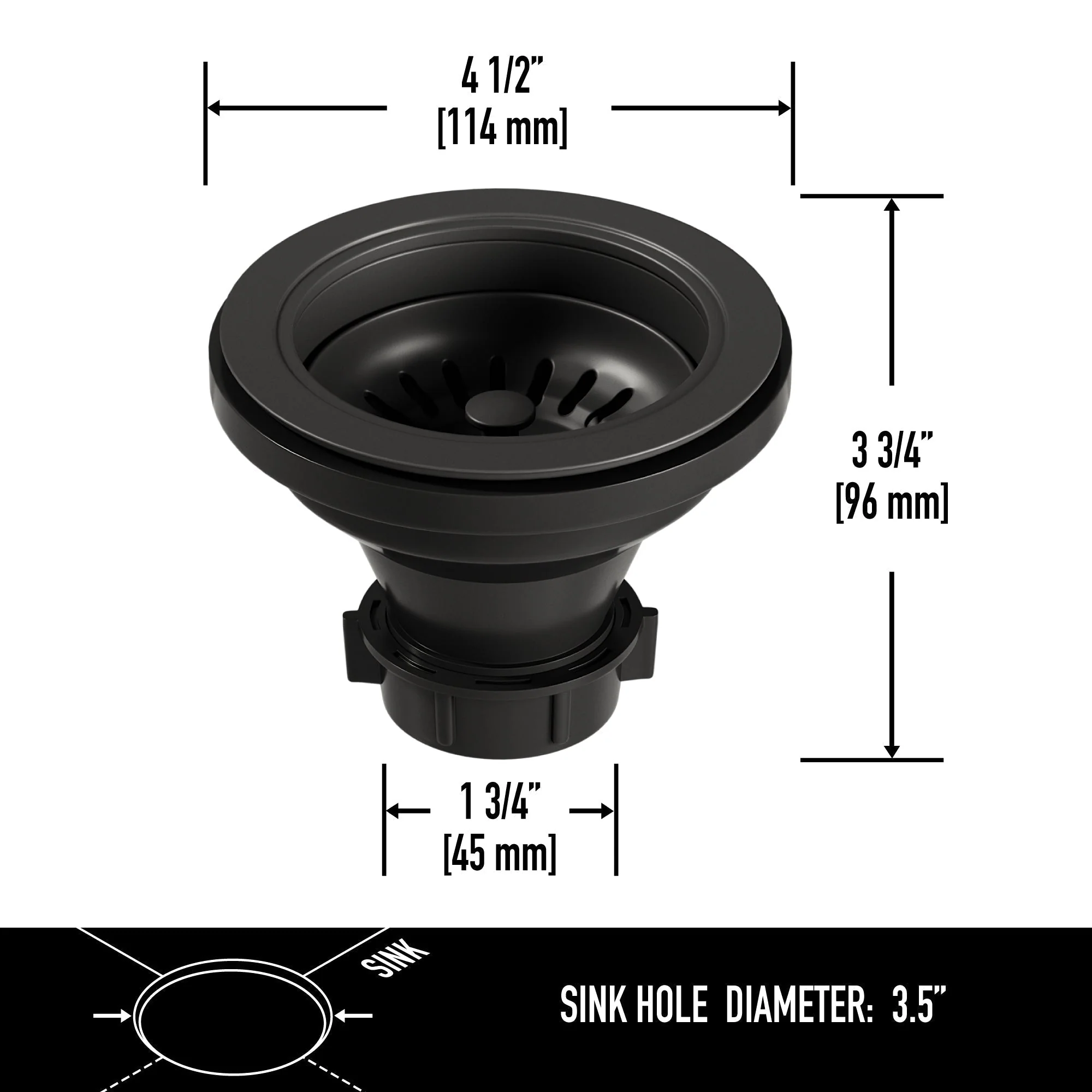 Edison Kitchen Sink Strainer - Image 17